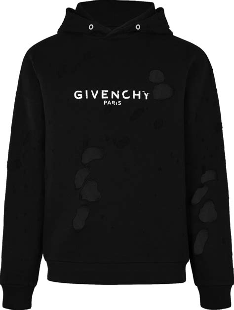 replica givenchy paris sweatshirts|givenchy men's destroyed hoodie.